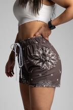 Paisley Mesh Shorts