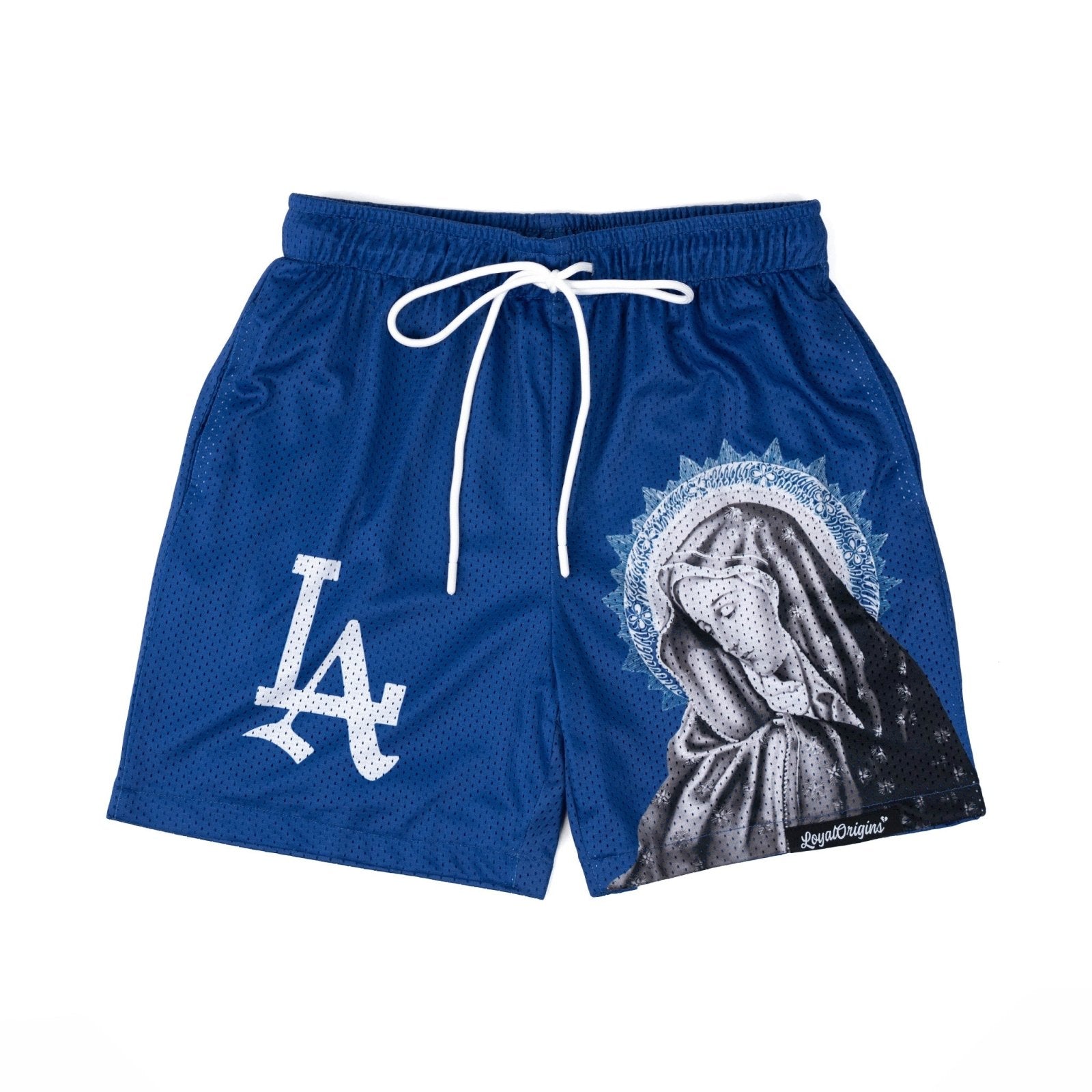 LA 'Ave Maria' Mesh Shorts - LO Store