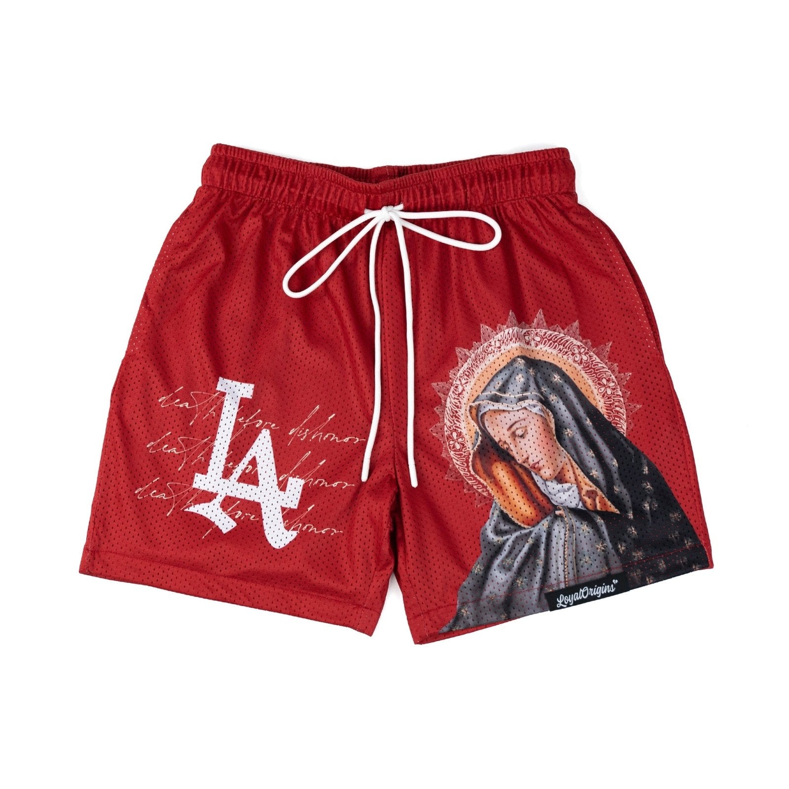 LA 'Ave Maria' Mesh Shorts - LO Store
