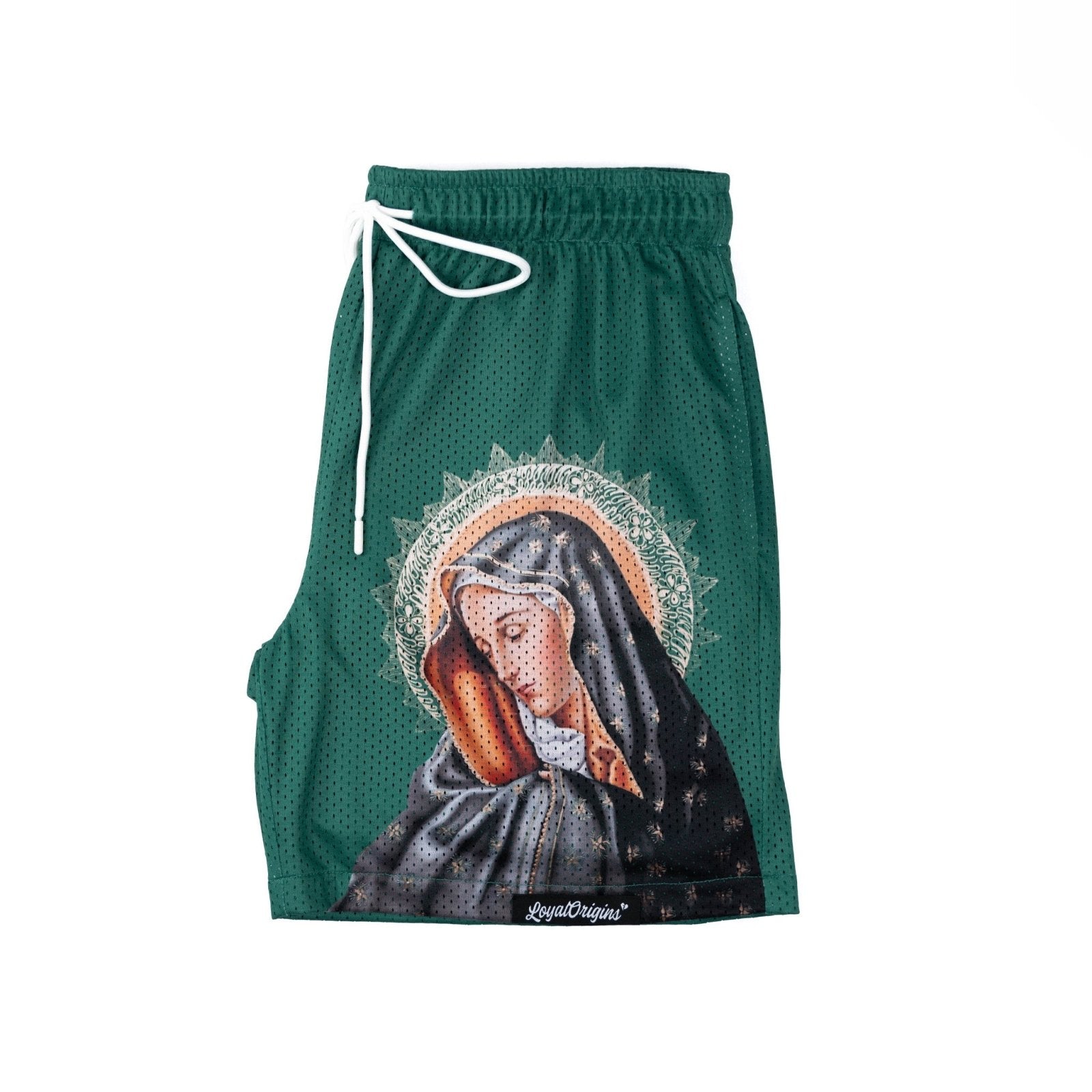 LA 'Ave Maria' Mesh Shorts - LO Store