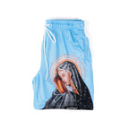 LA 'Ave Maria' Mesh Shorts - LO Store