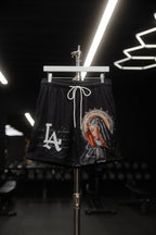 LA 'Ave Maria' Mesh Shorts - LO Store