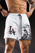 LA 'Ave Maria' Mesh Shorts - LO Store