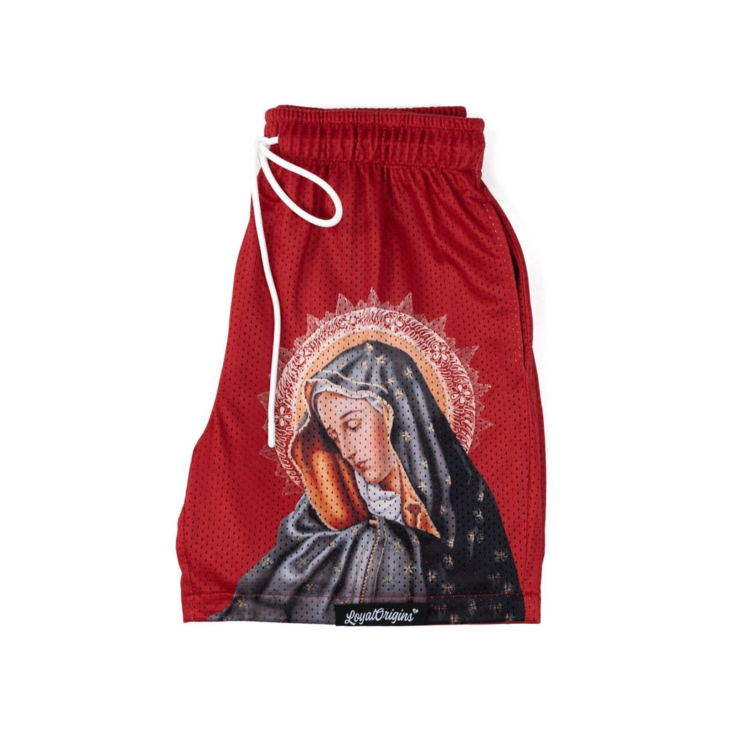 LA 'Ave Maria' Mesh Shorts - LO Store