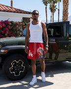 LA 'Ave Maria' Mesh Shorts - LO Store
