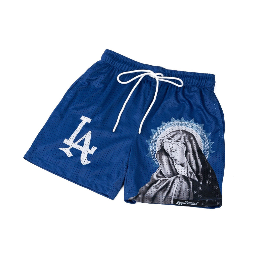 LA 'Ave Maria' Mesh Shorts - LO Store