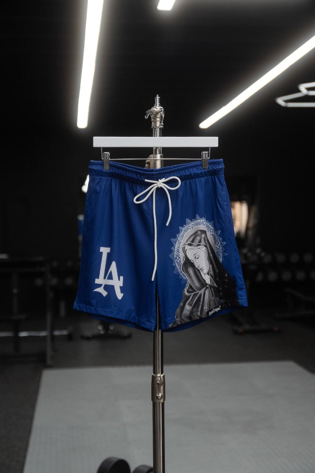 LA 'Ave Maria' Mesh Shorts - LO Store