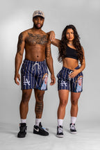 LA 'Ave Maria' Mesh Shorts - LO Store