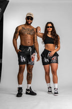 LA 'Ave Maria' Mesh Shorts - LO Store