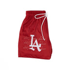 LA 'Ave Maria' Mesh Shorts - LO Store
