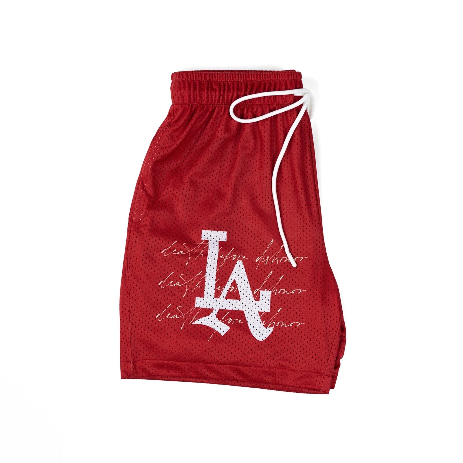 LA 'Ave Maria' Mesh Shorts - LO Store