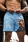 LA 'Ave Maria' Mesh Shorts - LO Store