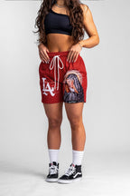 LA 'Ave Maria' Mesh Shorts - LO Store