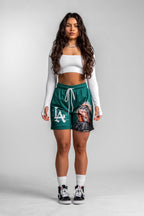 LA 'Ave Maria' Mesh Shorts - LO Store