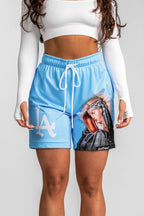 LA 'Ave Maria' Mesh Shorts - LO Store
