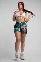 LA 'Ave Maria' Mesh Shorts - LO Store