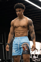 LA 'Ave Maria' Mesh Shorts - LO Store