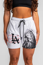 LA 'Ave Maria' Mesh Shorts - LO Store