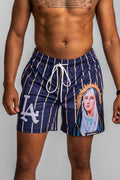 LA 'Ave Maria' Mesh Shorts - LO Store