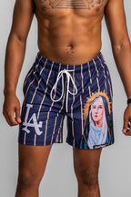 LA 'Ave Maria' Mesh Shorts - LO Store