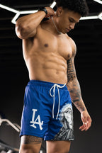 LA 'Ave Maria' Mesh Shorts - LO Store
