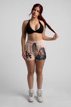 LA 'Ave Maria' Mesh Shorts - LO Store