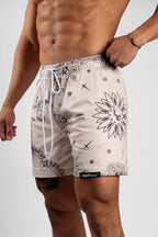 Paisley Mesh Shorts - LO Store