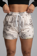 Paisley Mesh Shorts - LO Store