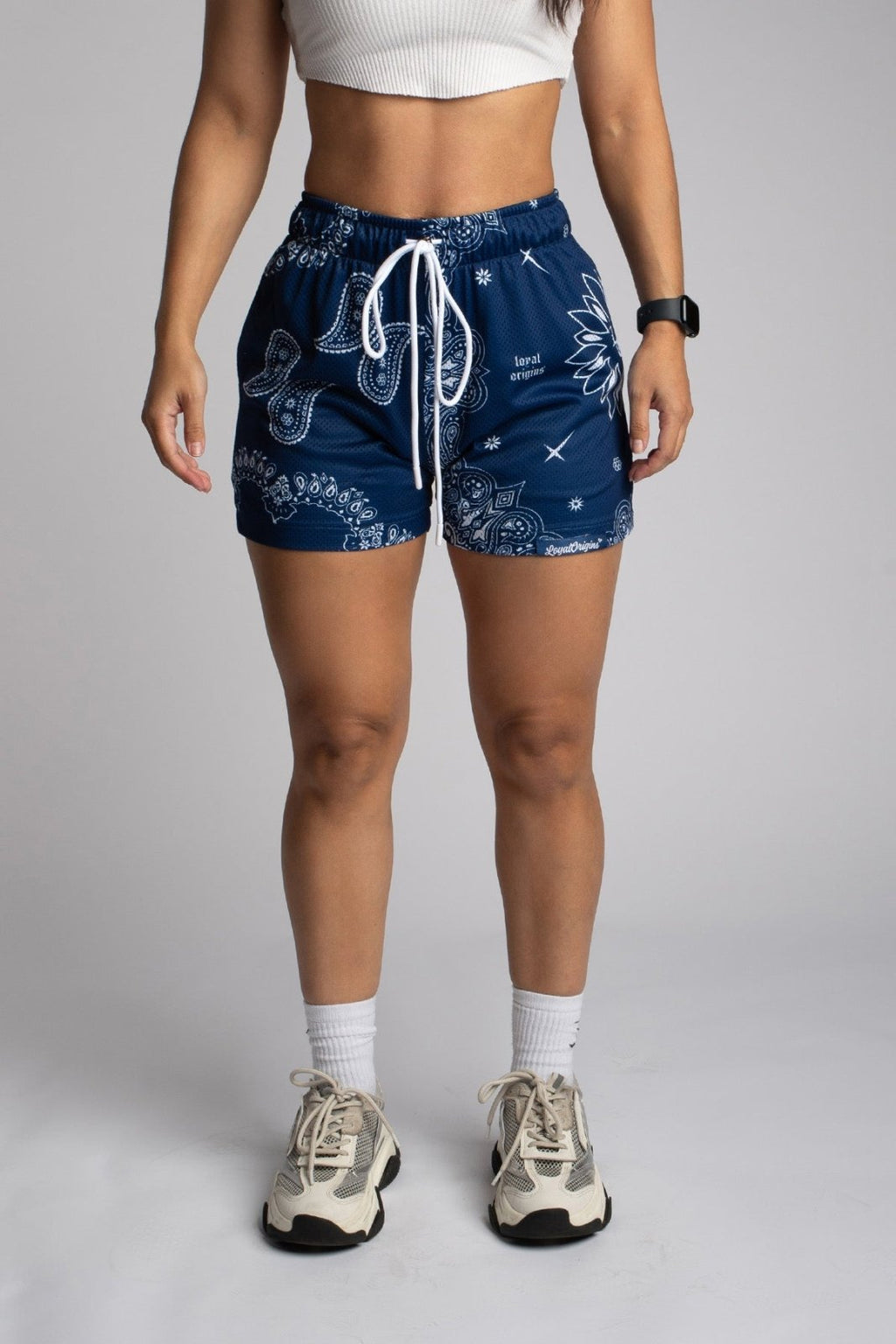Paisley Mesh Shorts - LO Store