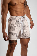 Paisley Mesh Shorts - LO Store