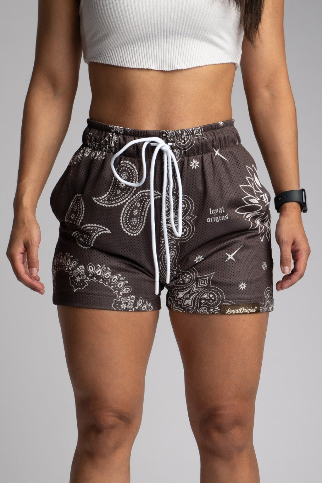 Paisley Mesh Shorts - LO Store