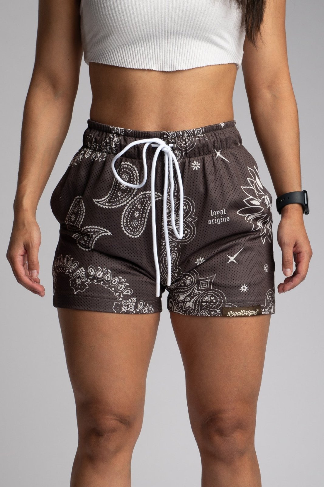 Paisley Mesh Shorts - LO Store