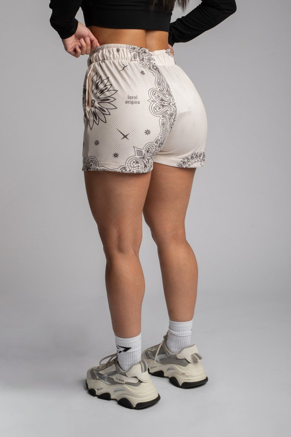 Paisley Mesh Shorts - LO Store