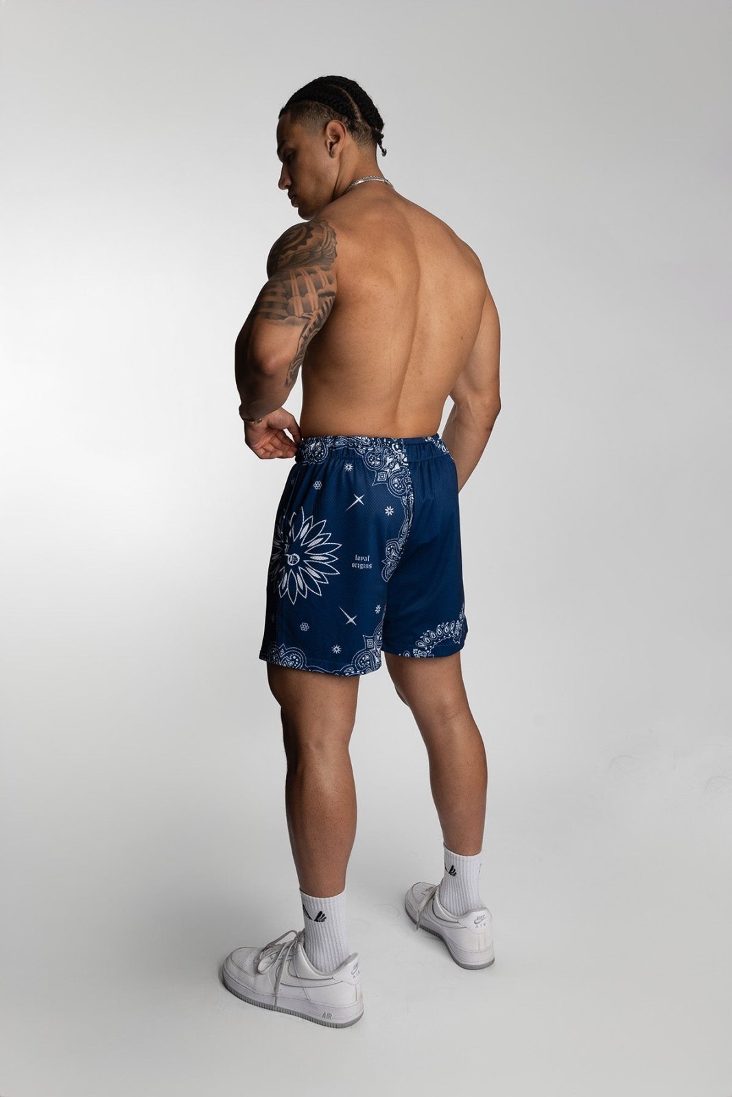 Paisley Mesh Shorts - LO Store