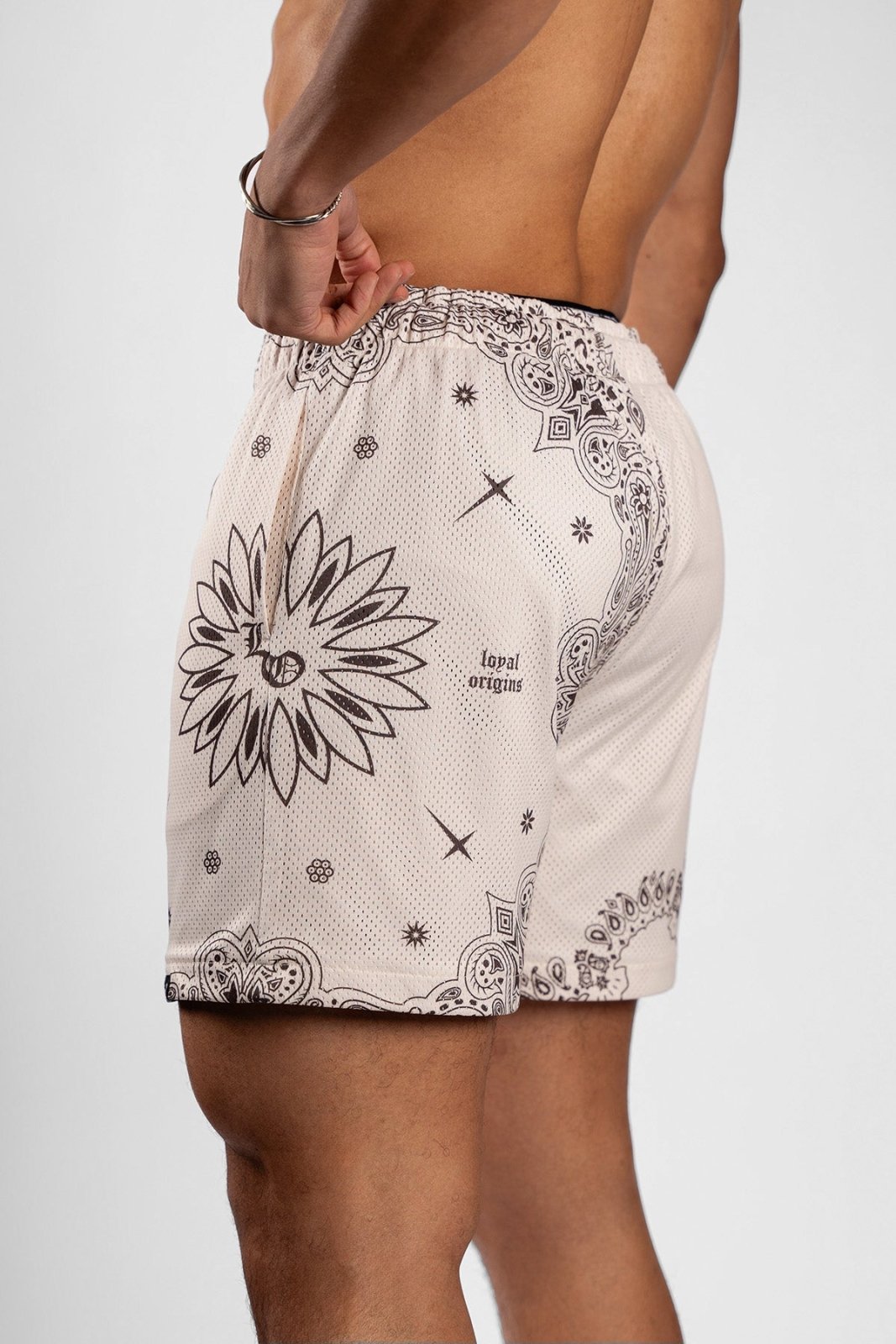 Paisley Mesh Shorts - LO Store