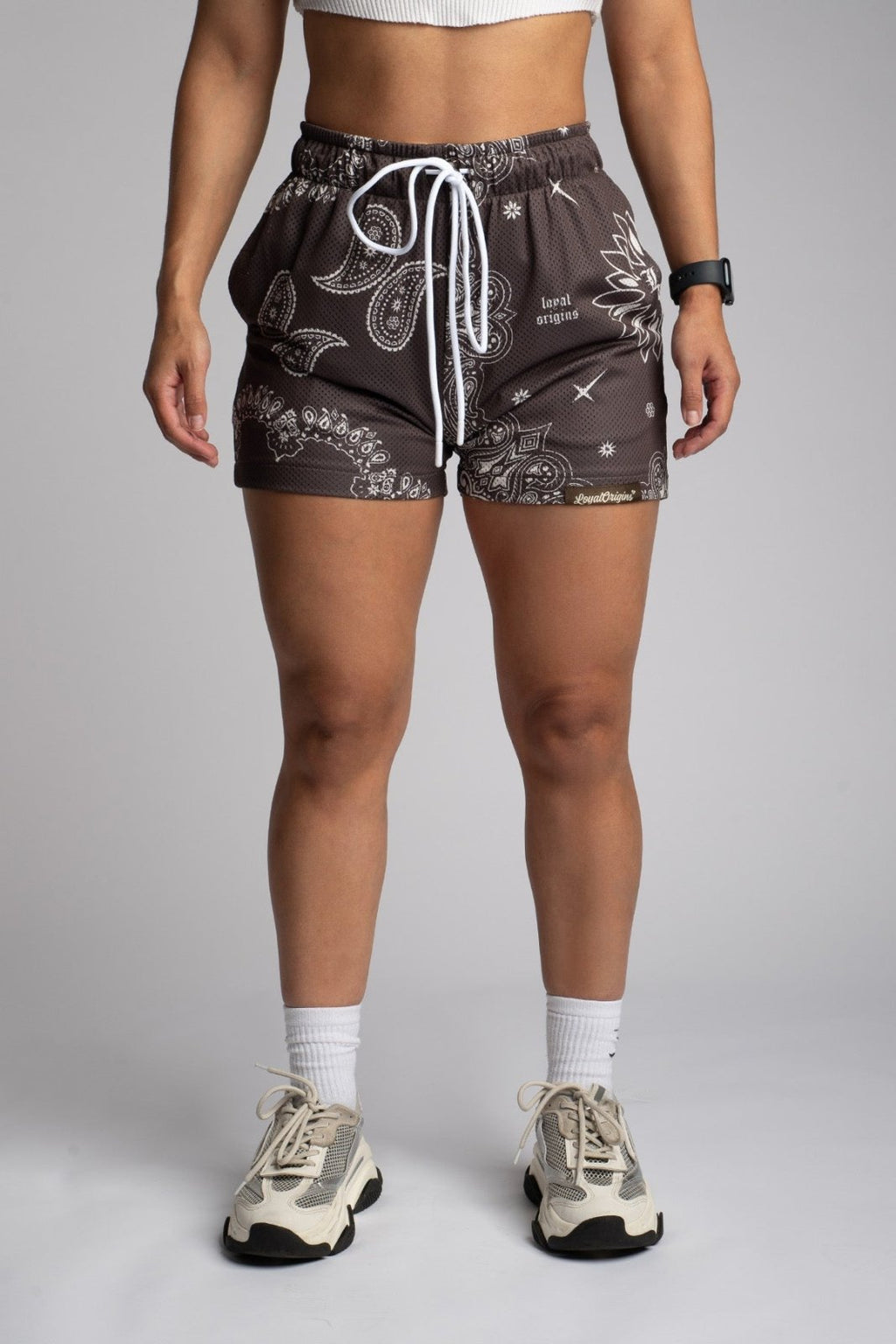 Paisley Mesh Shorts - LO Store